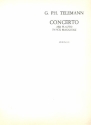 Konzert G-Dur TWV 51:G1 fr Flte, 2 Violinen und Bc Violine 2