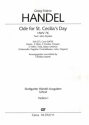 Ode for St. Cecilia's Day HWV76 fr Soli, gem Chor und Orchester Violine 1