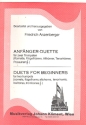 Anfnger-Duette  fr 2 Trompeten (Kornette, Hrner, Posaunen im Violinschlssel) 2 Spielpartituren