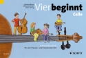 Vier beginnt fr Streicher Violoncello