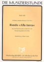 Rondo Alla Turca fr 5 Saxophone (SAATB) Partitur und Stimmen