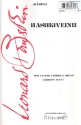 Hashkiveinu fr Kantor, gemischter Chor (SATB) und Orgel Chorpartitur