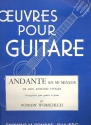 Andante e-Moll fr Gitarre und Klavier Spielpartitur