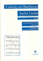 6 Lieder op.48 fr Gesang (mittel) und Orgel