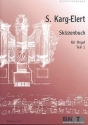 Skizzenbuch Band 1 fr Orgel