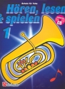 Hören Lesen Spielen Band 1 (+CD) für Tuba in C, Bassschlüssel