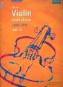Selected Violin Exam Pieces Grade 2 (2008-2011) (+CD) for violin and piano