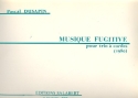 Musique fugitive fr Violine, Viola und Violoncello Partitur