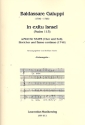 In exitu Israel a-Moll fr Soli, gem Chor, Streicher und Bc Partitur