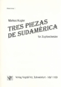 3 piezas de Sudamrica fr Zupforchester Mandoline 1