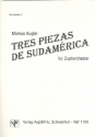 3 piezas de Sudamrica fr Zupforchester Mandoline 2