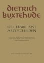 Ich habe Lust abzuscheiden Kantate fr 3 Singstimmen, 2 Violinen, Violone und Bc Partitur,  Sonderanfertigung