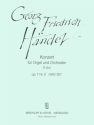 Konzert A-Dur op.7,2 HWV307 fr Orgel und Orchester Partitur