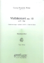 Konzert D-Dur op.18 fr Violine und Orchester fr Violine und Klavier