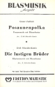 Posaunenpolka  und  Die lustigen Brüder: für Klarinette (Posaune) und Blasorchester Direktion (=solo) und Stimmen