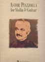 Astor Piazzolla for violin and guitar