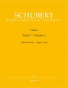 Lieder Band 3 (op.80-98) fr hohe Stimme und Klavier praktische Ausgabe