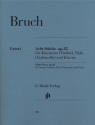 8 Stcke op.83 fr Klarinette (Violine), Viola (Violoncello) und Klavier Stimmen