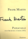 Passacaille fr Streichorchester Partitur