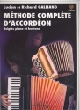 Mthode complte d'accordon (+CD) doigts piano et boutons 
