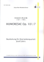 Humoreske op.101,7 fr 3 Klarinetten und Baklarinette Partitur und Stimmen