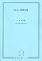 Paris fr 4 Klavier Partitur und 3 Stimmen