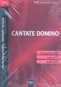 Cantate Domino fr gem Chor a cappella (Bc ad lib) Partitur