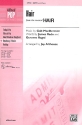 Hair for mixed chorus (SATB) and piano score