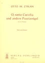 O santa Caecilia und andere Pusztavgel fr Flte und Klavier