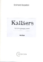 Kallers fr 4 Percussionisten Partitur und Stimmen