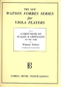Scales and Arpeggios vol.1 for viola