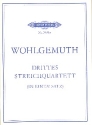 Streichquartett Nr.3 fr Streichquartett Studienpartitur