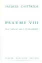 Psaume 8 pour chant, violoncelle et orgue parties