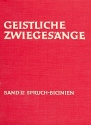 Geistliche Zwiegesänge Band 2 Liederbuch
