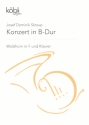 Konzert B-Dur fr Waldhorn in F und Klavier