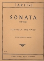 Sonata d major for viola and piano