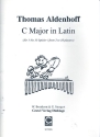 C Major in Latin für 5-10 Percussionisten Partitur und Stimmen