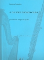 4 danses espagnoles pour flute et harpe (piano)