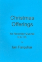 Christmas Offerings for recorder quartet score+parts