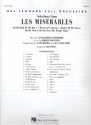 Les Misrables (Selections) for orchestra score