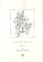 Sonate fr Violoncello und Klavier