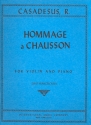 Hommage  Chausson fr Violine und Klavier
