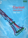 Selected Clarinet Exam Pieces 2008-2013 Grade 2 for clarinet and piano