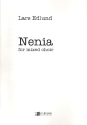 Nenia for mixed chorus a cappella score