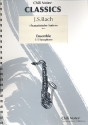 Französische Suite Nr.1 für 3-5 Saxophone Partitur+Stimmen