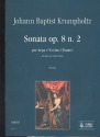 Sonata op.8,2 per arpa e violino (flauto) partitura e parti