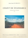 Chant de Nyandarua op.6 pour 4 violoncelles partition et parties
