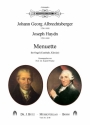 Menuette von Albrechtsberger und Haydn fr Orgel (Cembalo, Klavier)