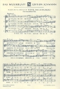 Siehe, die Jungfrau fr gemischten Chor a cappella Partitur