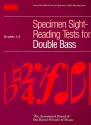 Specimen Sight-Reading Tests Grade 1-5 for double bass